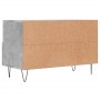 Concrete gray plywood TV cabinet 80x36x50 cm by vidaXL, TV Furniture - Ref: Foro24-828968, Price: 44,35 €, Discount: %