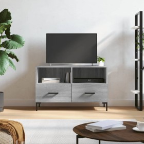 Mueble de TV madera de ingeniería gris Sonoma 80x36x50 cm de vidaXL, Muebles TV - Ref: Foro24-828978, Precio: 66,99 €, Descue...