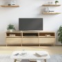 Mueble de TV madera contrachapada roble Sonoma 150x30x44,5 cm de vidaXL, Muebles TV - Ref: Foro24-831271, Precio: 93,55 €, De...