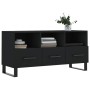 Engineered wood TV stand in black, 102x36x50 cm by vidaXL, TV Furniture - Ref: Foro24-829061, Price: 82,61 €, Discount: %