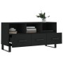 Mueble de TV madera de ingeniería negro 102x36x50 cm de vidaXL, Muebles TV - Ref: Foro24-829061, Precio: 81,99 €, Descuento: %