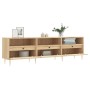 Mueble de TV madera contrachapada roble Sonoma 150x30x44,5 cm de vidaXL, Muebles TV - Ref: Foro24-831271, Precio: 112,99 €, D...