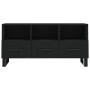 Engineered wood TV stand in black, 102x36x50 cm by vidaXL, TV Furniture - Ref: Foro24-829061, Price: 82,61 €, Discount: %