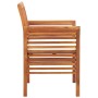 Garden dining chairs 2 units with solid acacia wood cushions by vidaXL, Garden chairs - Ref: Foro24-45965, Price: 205,48 €, D...