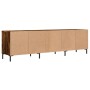 Smoked oak plywood TV cabinet 150x30x44.5 cm by vidaXL, TV Furniture - Ref: Foro24-831289, Price: 88,41 €, Discount: %