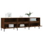 Mueble de TV madera contrachapada roble marrón 150x30x44,5 cm de vidaXL, Muebles TV - Ref: Foro24-831291, Precio: 91,39 €, De...