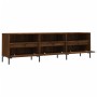 Mueble de TV madera contrachapada roble marrón 150x30x44,5 cm de vidaXL, Muebles TV - Ref: Foro24-831291, Precio: 91,39 €, De...