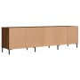 Mueble de TV madera contrachapada roble marrón 150x30x44,5 cm de vidaXL, Muebles TV - Ref: Foro24-831291, Precio: 91,39 €, De...