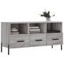 Sonoma gray engineered wood TV cabinet 102x36x50 cm by vidaXL, TV Furniture - Ref: Foro24-829050, Price: 62,91 €, Discount: %