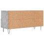 Mueble de TV madera de ingeniería gris hormigón 102x36x50 cm de vidaXL, Muebles TV - Ref: Foro24-829032, Precio: 74,89 €, Des...