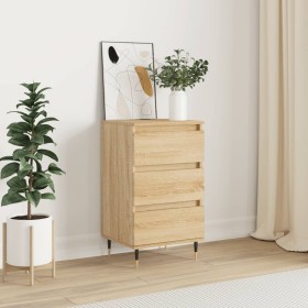 Engineered wood sideboard in Sonoma oak, 40x35x70 cm. by vidaXL, Sideboards - Ref: Foro24-831087, Price: 56,94 €, Discount: %