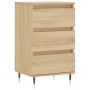 Aparador madera de ingeniería roble Sonoma 40x35x70 cm de vidaXL, Aparadores - Ref: Foro24-831087, Precio: 56,94 €, Descuento: %