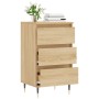 Aparador madera de ingeniería roble Sonoma 40x35x70 cm de vidaXL, Aparadores - Ref: Foro24-831087, Precio: 56,94 €, Descuento: %