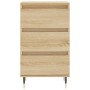 Aparador madera de ingeniería roble Sonoma 40x35x70 cm de vidaXL, Aparadores - Ref: Foro24-831087, Precio: 56,94 €, Descuento: %