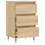 Aparador madera de ingeniería roble Sonoma 40x35x70 cm de vidaXL, Aparadores - Ref: Foro24-831087, Precio: 56,94 €, Descuento: %