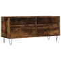 Smoked oak plywood TV cabinet 100x34.5x44.5cm by vidaXL, TV Furniture - Ref: Foro24-831241, Price: 69,14 €, Discount: %