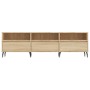 Sonoma oak plywood TV cabinet 150x30x44.5 cm by vidaXL, TV Furniture - Ref: Foro24-831295, Price: 98,66 €, Discount: %