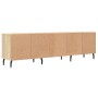 Sonoma oak plywood TV cabinet 150x30x44.5 cm by vidaXL, TV Furniture - Ref: Foro24-831295, Price: 98,66 €, Discount: %