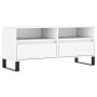 Mueble para TV madera contrachapada blanco 100x34,5x44,5 cm de vidaXL, Muebles TV - Ref: Foro24-831244, Precio: 78,15 €, Desc...