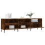 Mueble de TV madera contrachapada roble ahumado 150x30x44,5 cm de vidaXL, Muebles TV - Ref: Foro24-831297, Precio: 98,66 €, D...