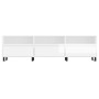 Glossy white plywood TV cabinet 150x30x44.5 cm by vidaXL, TV Furniture - Ref: Foro24-831302, Price: 128,94 €, Discount: %