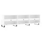 Glossy white plywood TV cabinet 150x30x44.5 cm by vidaXL, TV Furniture - Ref: Foro24-831302, Price: 128,94 €, Discount: %