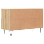 Smoked oak plywood TV cabinet 80x36x50 cm by vidaXL, TV Furniture - Ref: Foro24-828967, Price: 44,35 €, Discount: %