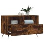 Smoked oak plywood TV cabinet 80x36x50 cm by vidaXL, TV Furniture - Ref: Foro24-828945, Price: 44,59 €, Discount: %