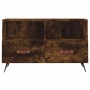 Smoked oak plywood TV cabinet 80x36x50 cm by vidaXL, TV Furniture - Ref: Foro24-828945, Price: 44,59 €, Discount: %