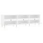 White plywood TV cabinet 150x30x44.5 cm by vidaXL, TV Furniture - Ref: Foro24-831268, Price: 94,31 €, Discount: %