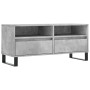 Mueble de TV madera contrachapada gris hormigón 100x34,5x44,5cm de vidaXL, Muebles TV - Ref: Foro24-831248, Precio: 77,48 €, ...