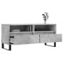 Mueble de TV madera contrachapada gris hormigón 100x34,5x44,5cm de vidaXL, Muebles TV - Ref: Foro24-831248, Precio: 77,48 €, ...