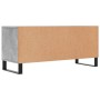 Mueble de TV madera contrachapada gris hormigón 100x34,5x44,5cm de vidaXL, Muebles TV - Ref: Foro24-831248, Precio: 77,48 €, ...