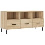 TV-Schrank aus Holzwerkstoff Sonoma-Eiche 102x36x50 cm von vidaXL, TV-Möbel - Ref: Foro24-829055, Preis: 78,87 €, Rabatt: %