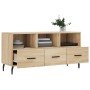 Mueble de TV madera de ingeniería roble Sonoma 102x36x50 cm de vidaXL, Muebles TV - Ref: Foro24-829055, Precio: 78,87 €, Desc...