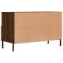 Brown oak plywood TV cabinet 80x36x50 cm by vidaXL, TV Furniture - Ref: Foro24-828987, Price: 57,99 €, Discount: %