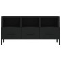 Mueble de TV madera de ingeniería negro 102x36x50 cm de vidaXL, Muebles TV - Ref: Foro24-829045, Precio: 63,62 €, Descuento: %