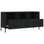 Mueble de TV madera de ingeniería negro 102x36x50 cm de vidaXL, Muebles TV - Ref: Foro24-829045, Precio: 63,62 €, Descuento: %