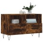 TV stand made of smoked oak plywood, measuring 80x36x50 cm. by vidaXL, TV Furniture - Ref: Foro24-828969, Price: 44,35 €, Dis...