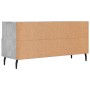 Mueble de TV madera de ingeniería gris hormigón 102x36x50 cm de vidaXL, Muebles TV - Ref: Foro24-829056, Precio: 78,87 €, Des...