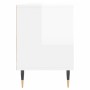 Glossy white plywood TV cabinet 150x30x44.5 cm by vidaXL, TV Furniture - Ref: Foro24-831262, Price: 100,25 €, Discount: %