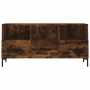 Smoked oak engineered wood TV cabinet 102x36x50 cm by vidaXL, TV Furniture - Ref: Foro24-829041, Price: 79,99 €, Discount: %