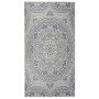 Alfombra de exterior de tejido plano rayas azules 80x150 cm de vidaXL, Alfombras - Ref: Foro24-340827, Precio: 23,99 €, Descu...