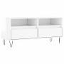 TV stand made of white glossy plywood 100x34.5x44.5cm by vidaXL, TV Furniture - Ref: Foro24-831238, Price: 75,50 €, Discount: %