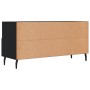 Mueble de TV madera de ingeniería negro 102x36x50 cm de vidaXL, Muebles TV - Ref: Foro24-829053, Precio: 81,41 €, Descuento: %