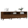 Mueble de TV madera contrachapada roble marrón 150x30x44,5 cm de vidaXL, Muebles TV - Ref: Foro24-831307, Precio: 119,02 €, D...