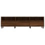 Mueble de TV madera contrachapada roble marrón 150x30x44,5 cm de vidaXL, Muebles TV - Ref: Foro24-831307, Precio: 119,02 €, D...