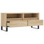 TV-Schrank aus Sonoma-Eichensperrholz, 100 x 34,5 x 44,5 cm von vidaXL, TV-Möbel - Ref: Foro24-831247, Preis: 74,99 €, Rabatt: %