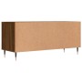 Mueble de TV madera contrachapada marrón roble 100x34,5x44,5 cm de vidaXL, Muebles TV - Ref: Foro24-831235, Precio: 72,00 €, ...