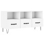 Engineered wood TV stand in white, 102x36x50 cm by vidaXL, TV Furniture - Ref: Foro24-829028, Price: 57,02 €, Discount: %